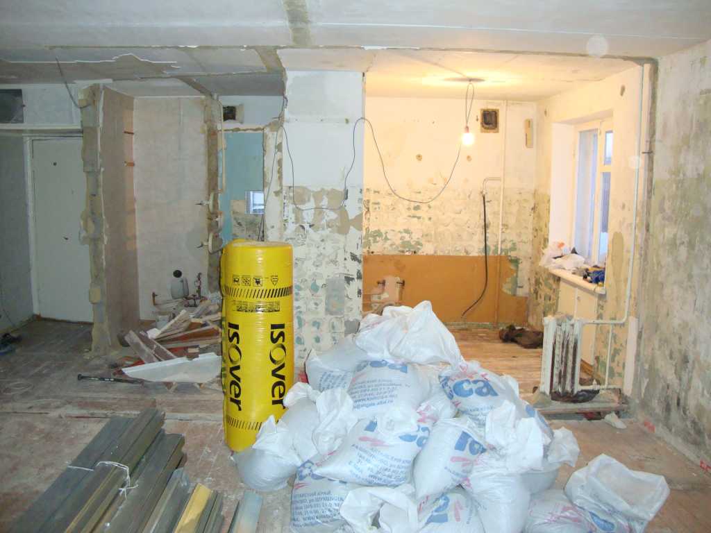 перепланировка квартиры требующая уведомления